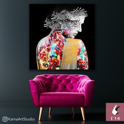 تصویر تابلو کاما - کد T30 