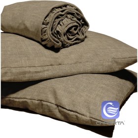 تصویر نیم ست ملحفه مادام کوکو نسکافه‌ای 