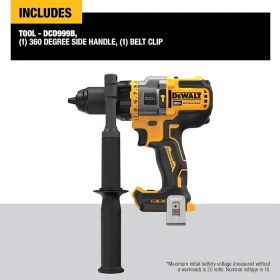 تصویر دریل شارژی دیوالت dewalt DCD 999b 