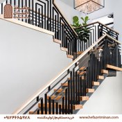تصویر نرده راه پله مدرن 