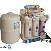 تصویر دستگاه تصفیه آب آکوا مدل RO7 ظرفیت ۷ مرحله 
