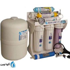 تصویر دستگاه تصفیه آب آکوا مدل RO7 ظرفیت ۷ مرحله 