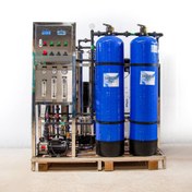 تصویر دستگاه تصفیه آب صنعتی 12 هزار لیتر در شبانه روز 