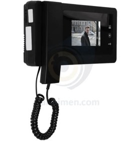 تصویر مانیتور آیفون تصویری کوماکس ایرانی 43N2 مشکی (2پنل) 