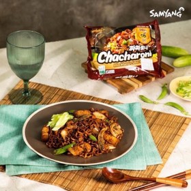 تصویر نودل چاچارونی کره ای 