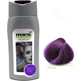 تصویر شامپو رنگساژ مارال (maral) جاسمین شماره 8.96 حجم 200میل Maral Jasmine Hair Color Shampoo number 8.96