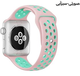 تصویر بند سیلیکونی اپل واچ 44 و 45 میلی متر طرح نایک پورودو Porodo iGuard Sport Silicone Band Apple Watch 44/45mm 