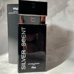 تصویر ادکلن ادوپرفیوم سیلورسنت مردانه حجم100 و 30 میلی لیتر Silver scent - ۳۰‌میل SILVER SCENT