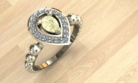 تصویر انگشتر رابی 