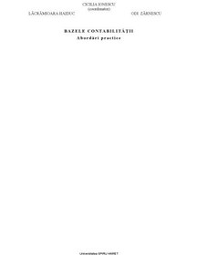 تصویر دانلود کتاب Bazele contabilitatii. Abordari practice کتاب