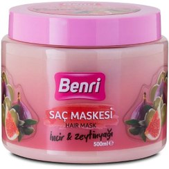 تصویر ماسک موی بنری - انجیر و روغن زیتون Benri Saç Maskesi