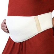 تصویر شکم بند بارداری سما طب پاکان کد 4020 - رنگ:کرم - سایز:S 