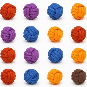 تصویر اسباب بازی گربه توپ گره ایی 