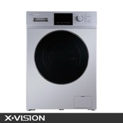 تصویر ماشین لباسشویی ایکس ویژن 9 کیلویی مدل TM94-A X.VISION WASHING MACHINE TM94-A