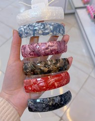 تصویر گیره مو - قرمز 