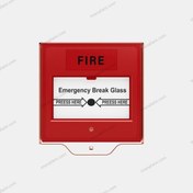 تصویر شستی اعلام حریق ZITEX مدل ZI-CP86 Fire alarm ZITEX model ZI-CP86