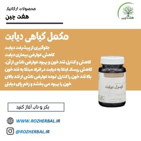 تصویر مکمل گیاهی دیابت 50 عددی دکتر خیر اندیش 