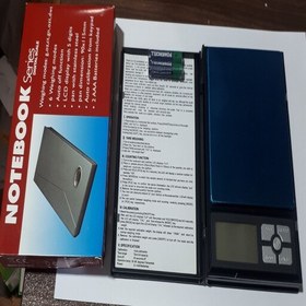 تصویر ترازوی 500 گرمی برند NOTEBOOk باطری خور با کیفیت عالی 