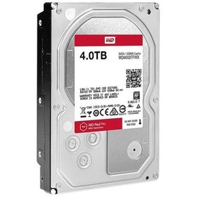 تصویر هارددیسک اینترنال وسترن دیجیتال مدل Red Pro WD4002FFWX ظرفیت 4 ترابایت 
