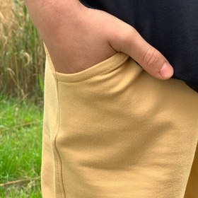 تصویر تک شلوار اسلش نخودی اسپرت | مینیمال | خوش ایست