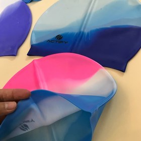 تصویر کلاه شنا سیلیکونی 