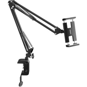 تصویر پایه نگهدارنده موبایل با بازوی انعطاف پذیر یوگرین مدل LP142 50394 UGREEN Universal Holder with Folding Long Arm (Black) - 50394