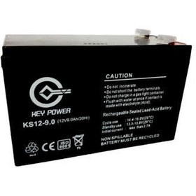 تصویر باتری یو پی اس 12 ولت 9 آمپر ساعت کی پاور مدل KS12-9.0 