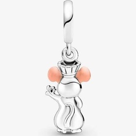 تصویر چارم آویز نقره پاندورا دیزنی موش سرآشپز (رمی یا راتاتویی) (دستبند،گردنبند) 
