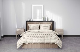 تصویر روتختی دونفره طرح ارتیستیک - یک نفره / 