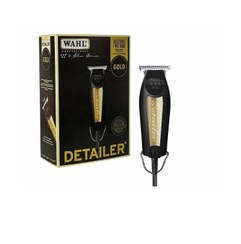 تصویر ماشین اصلاح وال دیتیلر با سیم لیمیتد ادیشن بلک اند گلد  1100-8081 1100-8081 Wahl 5 Star Limited Edition Black & Gold Detailer