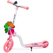 تصویر اسکوتر فرفره‌دار کودک راپیدو Rapido Kids شاسی فلزی | تنظیم ارتفاع | طرح‌های شخصیتی 