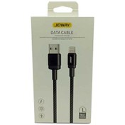 تصویر کابل شارژر تایپ-سی 1 متری مدل جووی L166 DATA CABLE TYPE-C 1M JOWAY TC166