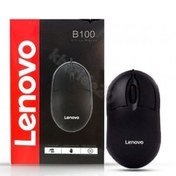 تصویر ماوس لنوو مدل Lenovo B100 ا Lenovo B100 Mouse Lenovo B100 Mouse