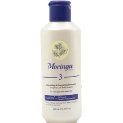 تصویر شامپو مغذی مورینگا امو مناسب مو آسیب‌دیده و ضعیف کد 3 400 میل Moringa Emo Nourishing Shampoo For Damaged Hair 400 ml