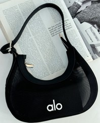 تصویر کیف دستی و دوشی زنانه Alo مدل Mesh Mini | سبک، ترندی و روزمره - مشکی 