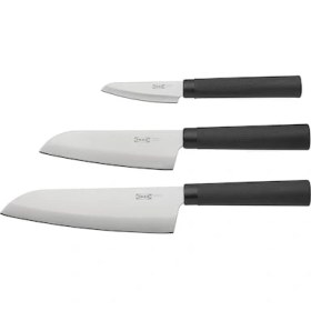 تصویر ست 3 تکه چاقوی ایکیا مدل 503.468.29 Ikea FORSLAG ا Ikea FORSLAG 503.468.29 knife set 3 pices Ikea FORSLAG 503.468.29 knife set 3 pices
