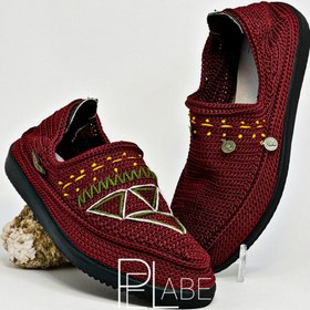 تصویر گیوه مدل زرشکی - زرشکی / giveh_zanane