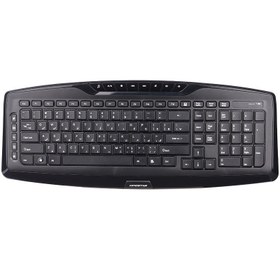 تصویر کیبورد وایرلس کینگ استار مدل KB83W KingStar KB83W Wireless Keyboard