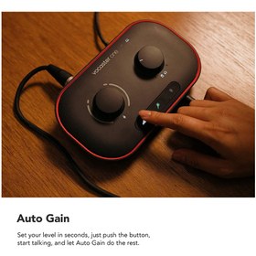 تصویر کارت صدا Focusrite Vocaster One 