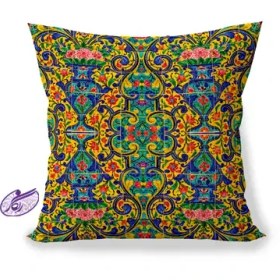 تصویر کوسن سنتی طرح کتیبه 