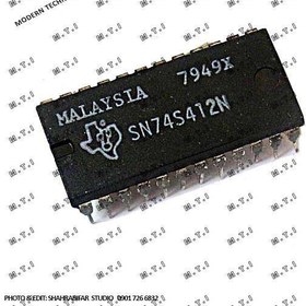 تصویر آی سی تی تی ال SN74S412N / TEXAS MALAYSIA 