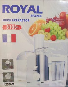 تصویر آب میوه گیری رویال هوم 1200 وات مدل 3103 