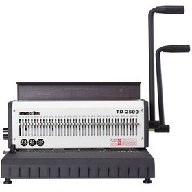 تصویر دستگاه صحافی دوبل مدل TD2500 Double binding machine model TD2500