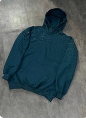 تصویر هودی فول نگین قواره باکسی xl