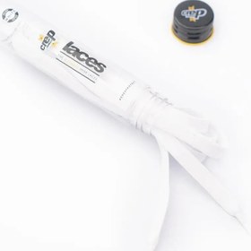 تصویر بند کفش سفید (پهن) کرپ مدل CREP PROTECT LACES white wide 
