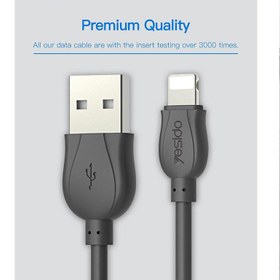 تصویر کابل تبدیل USB به میکرو یو اس بی یسیدو مدل CA-14 طول 1 متر 