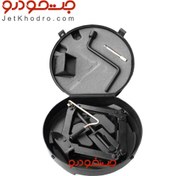 تصویر جک سوسماری پژو مناسب ۲۰۶ و ۲۰۷ با باکس و آچار چرخ 