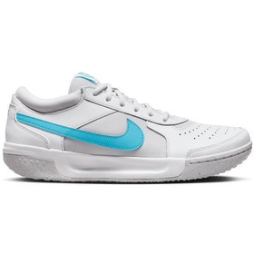 تصویر کفش تنیس مردانه نایک NikeCourt Air Zoom Lite 3– سفید/آبی 