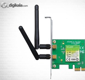 تصویر کارت شبکه بی‌سیم 300Mbps تی پی-لینک TL-WN881ND TP-LINK TL-WN881ND 300Mbps Wireless N PCI Express Adapter