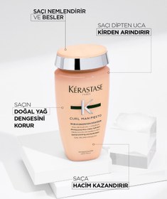 تصویر Kerastase مانیفست CURL BAIN HYDRATATION DOUCEUR شامپو 250ml 1Ker266 